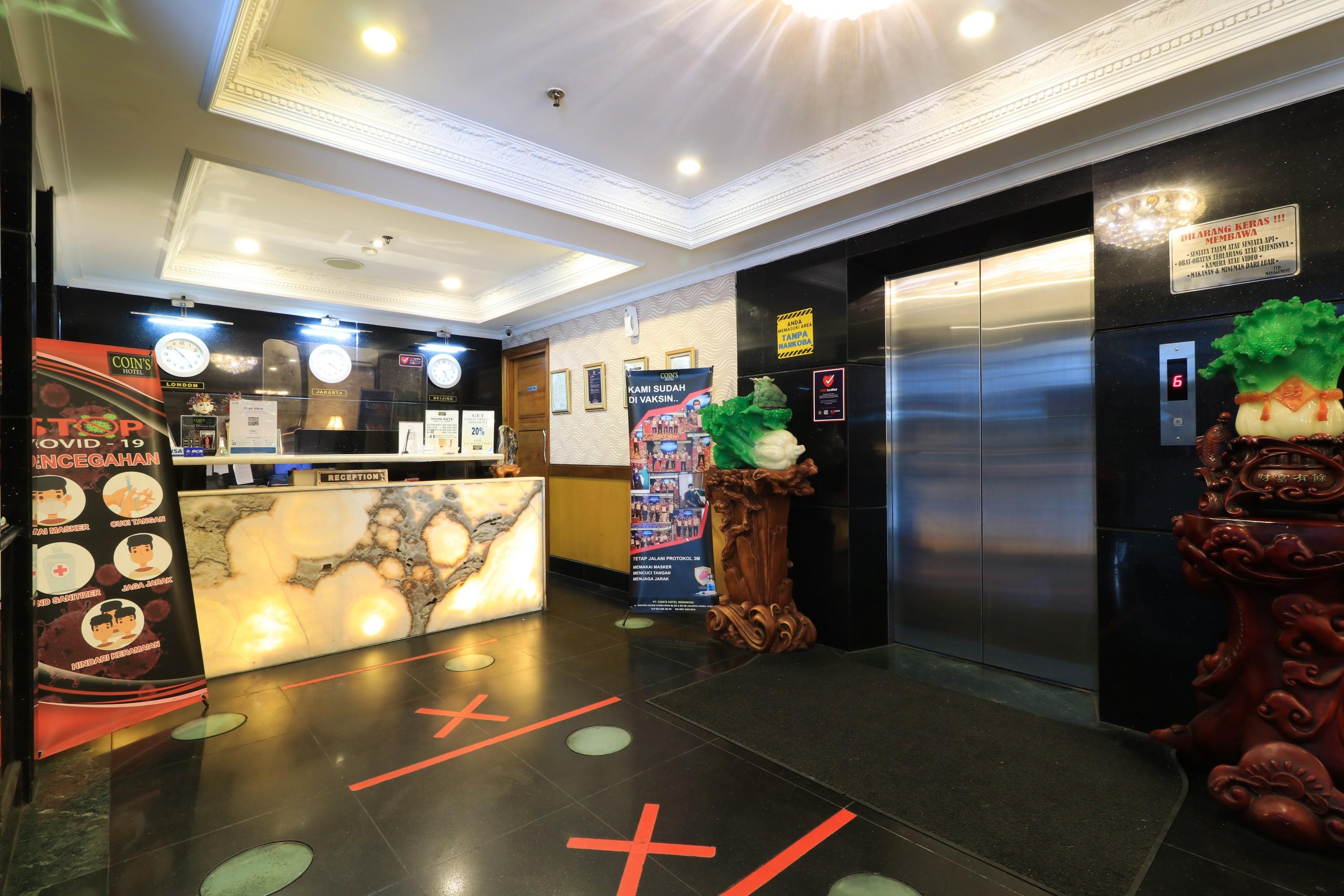 Coins Hotel Dżakarta Zewnętrze zdjęcie