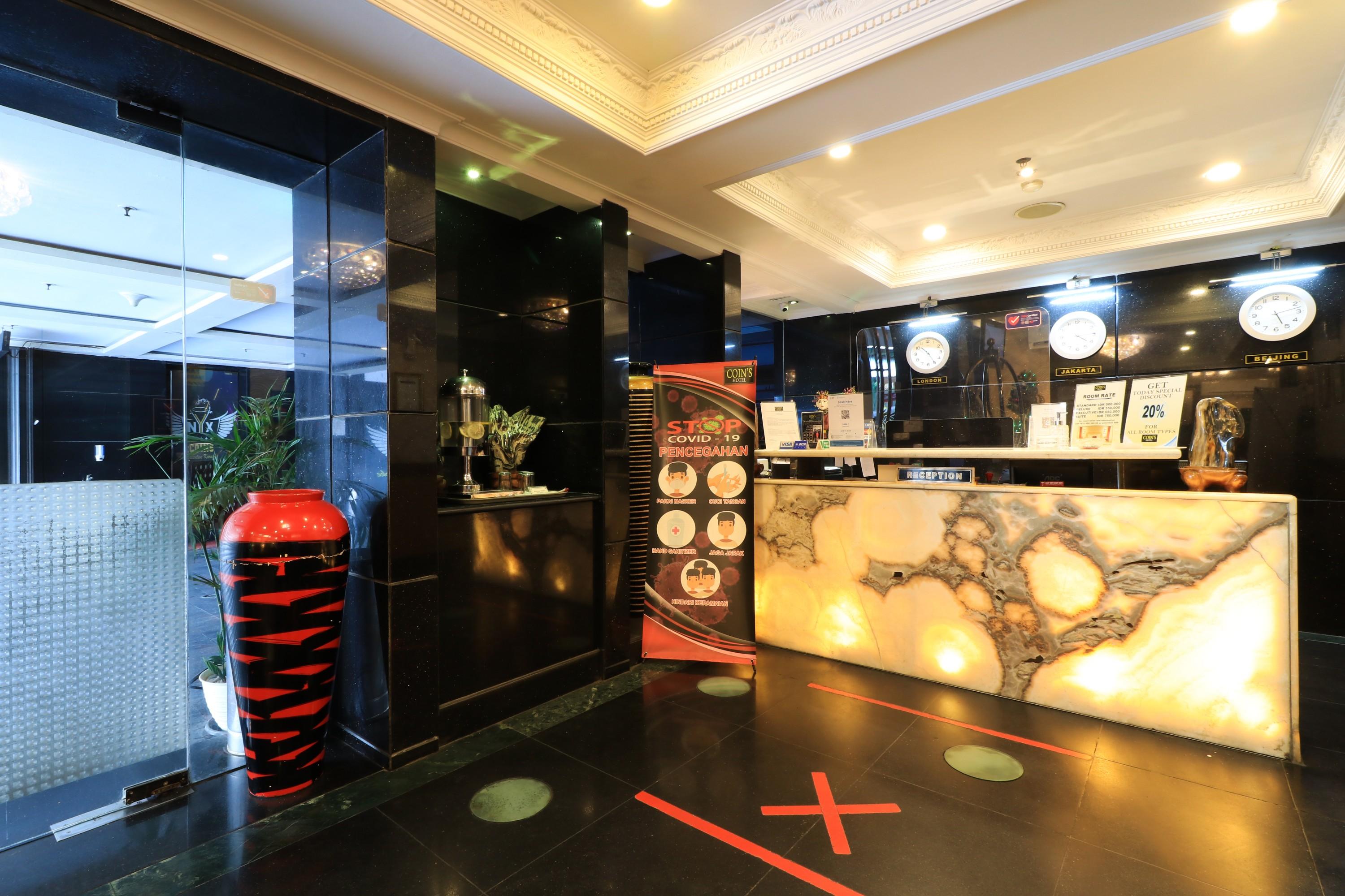 Coins Hotel Dżakarta Zewnętrze zdjęcie